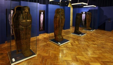 Foto:Výstava mumií,Náprstkovo muzeum