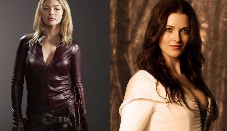 FOTO: Hlavní postavy seriálu Legenda o Pátračovi Tabrett Bethell a Bridget Regan