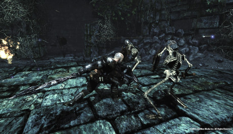 Caddoc v boji s kostlivci OBR.: Caddoc v boji s kostlivci