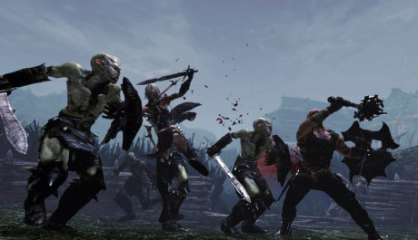 Spolupráce obou hrdinů v boji OBR.: Spolupráce obou hrdinů v boji