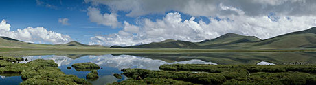 FOTO: Tibet panoramatická krajina