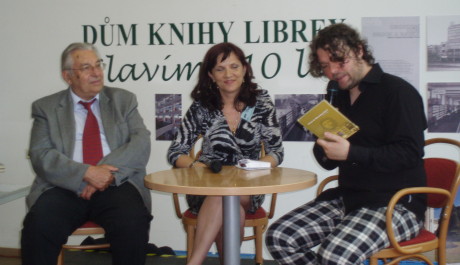 V&iacute;tězslav Zamarsk&yacute;, Eva Tvrd&aacute;, moder&aacute;tor Tobi