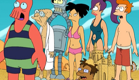 FOTO: Hlavní postavy seriálu Futurama