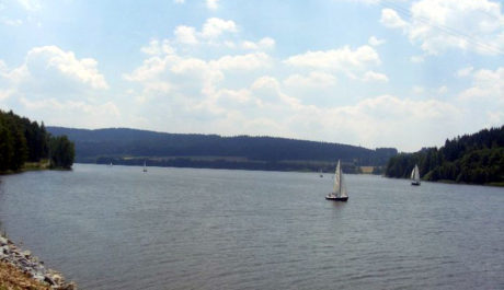 FOTO: Vodní nádrž Lipno