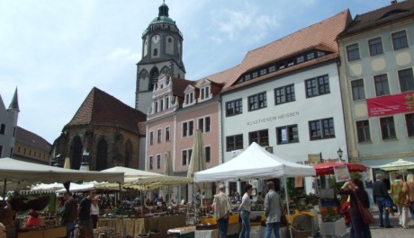 FOTO: M&iacute;&scaron;eň - n&aacute;měst&iacute; Frauenkirche
