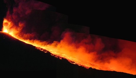 FOTO: Erupce Etny 30.7. 2011