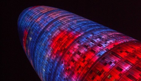 FOTO: Torre Agbar v Barcelone