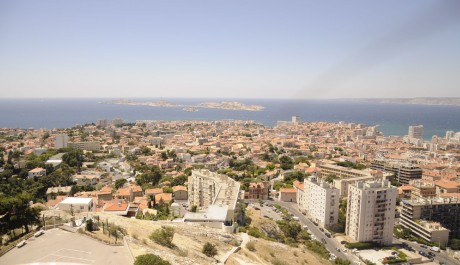 FOTO: Pohled na Marseille od basiliky