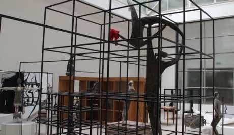 foto: Sp&iacute;c&iacute; město, Dominik Lang, instalace, skulptura