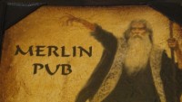 FOTO: Jídelní lístek Merlin - irish pub
