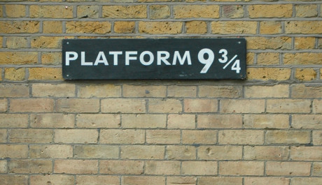 FOTO: Nástupiště 9 a 3/4