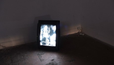 Foto."Výstava Architektovo břicho v Meetfactory."