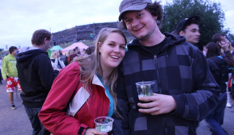 Návštevníci na Rock for People 2011