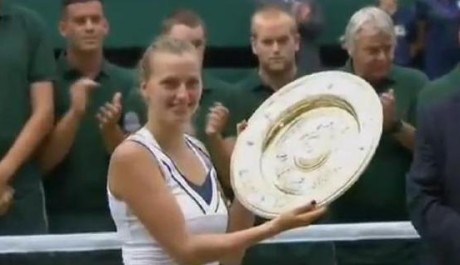 Petra Kvitová ovládla Wimbledon