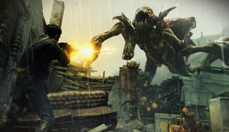 resistance 3 souboj s obří příšerou