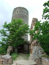 FOTO: Věž hradu Žebrák