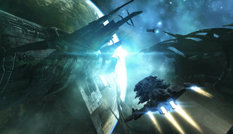 EVE Online průlet