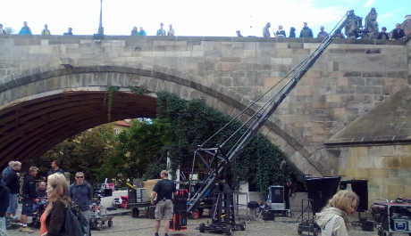 FOTO: Americký seriál Missing se natáčel i na pražské Kampě, Foto: Jaroslav Jičínský