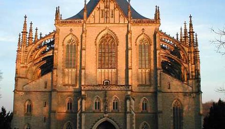 FOTO: Chrám sv. Barbory v Kutné Hoře