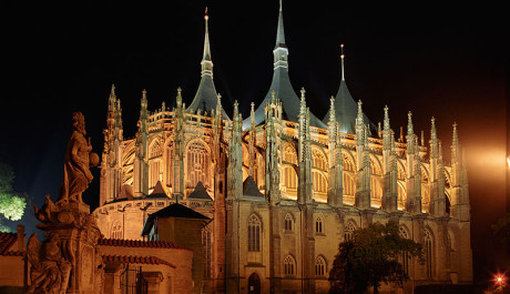 FOTO: Chr&aacute;m sv. Barbory v Kutn&eacute; Hoře