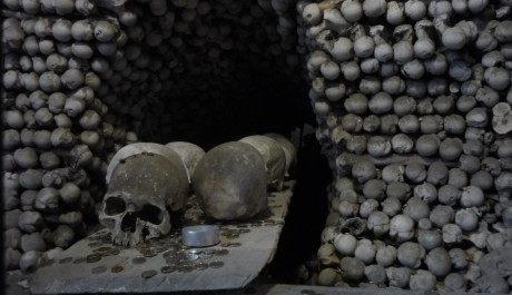 FOTO: Kostnice v kapli Všech svatých