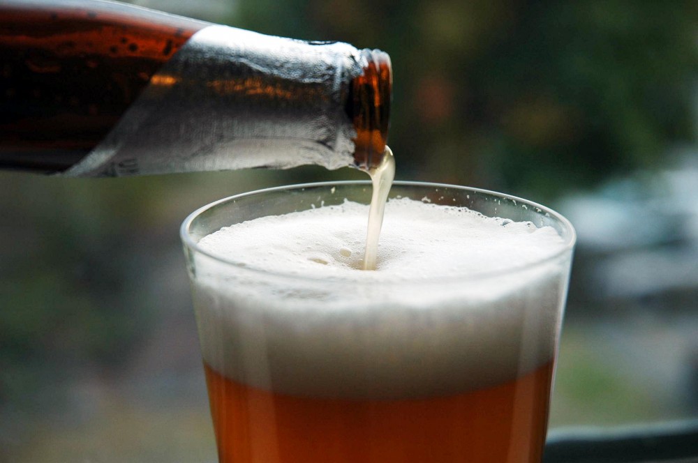 FOTO: Pivo nalévané z lahve