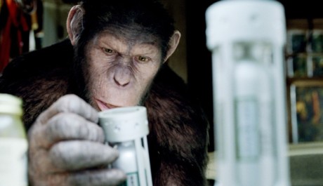FOTO: obrázek z filmu Zrození Planety opic