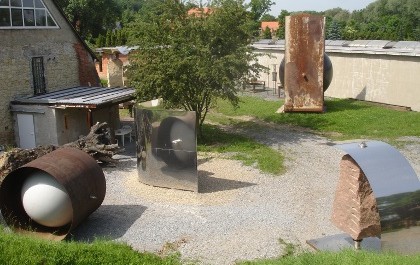 FOTO: Ateliér Aleše Veselého ve Středoklukách