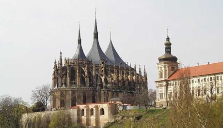 FOTO: Chrám sv. Barbory v Kutné Hoře