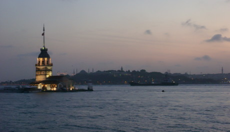 FOTO: Dívčí věž v Istanbulu