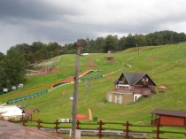 Letní dráha v areálu