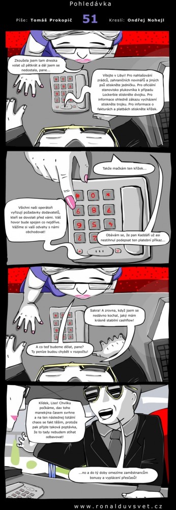 Ronaldův svět: #51 - Pohledávka