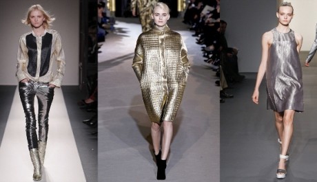 FOTO: Metalick&eacute; barvy na m&oacute;dn&iacute;ch přehl&iacute;dk&aacute;ch pro podzim/zimu 2011/12