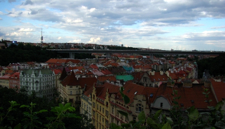 FOTO: Výhled na Prahu z Vyšehradu
