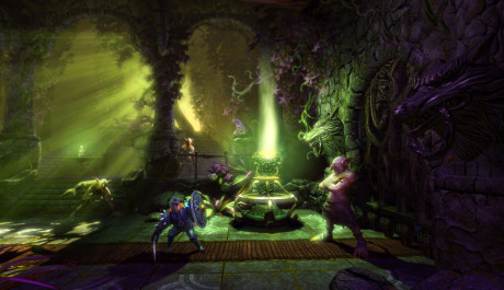 Trine - rytíř a goblin