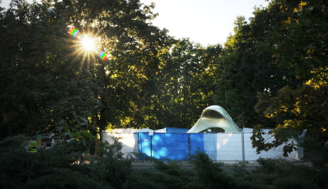 FOTO: Zast&aacute;vka Kaplick&eacute;ho chobotnice ve v&yacute;stavbě