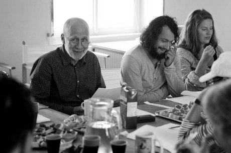 FOTO: Zkouška inscenace Domov můj, DNz