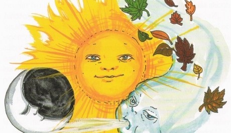 FOTO: Pohádku O Slunečníku, Měsíčníku a Větrníku zná jistě každé dítě