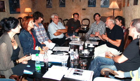 FOTO: Zkouška nové hry v Divadle Ungelt.