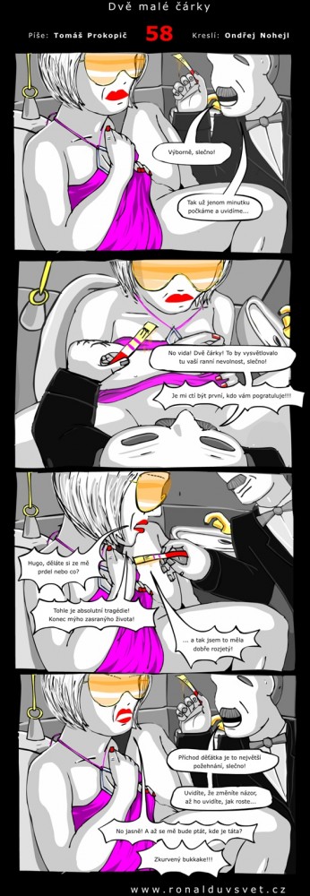 Ronaldův svět: #58 - Dvě malé čárky