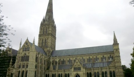FOTO: Katedrála v Salisbury