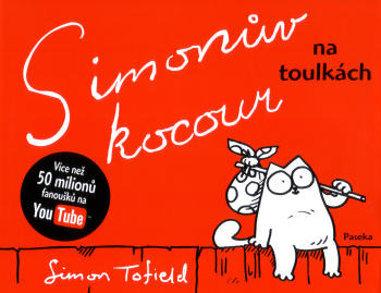 OBR: Obálka komiksu Simonův kocour na toulkách