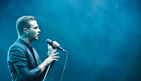 FOTO: Hurts ohromili Velký sál Lucerny