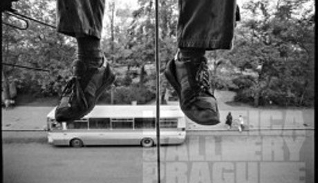 Foto."Gottwaldovo namesti - Kladno, 3.10.1989."