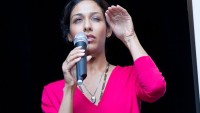 FOTO: Kanadská herečka Rekha Sharma na festivalu FanCity 2011