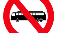 FOTO: Zákaz vjezdu autobusu
