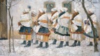 FOTO: Jóža Uprka, Úvodnice z Velké, 1896, zdroj: Národní galerie 