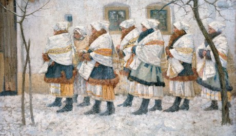 FOTO: Jóža Uprka, Úvodnice z Velké,1896, zdroj: Národní galerie