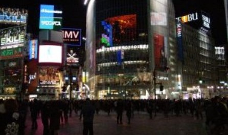 FOTO: Křižovatka Shibuya, Tokio, Japonsko