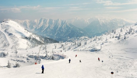 FOTO: Pohled na zasněžené Alpy je pastvou pro oči
